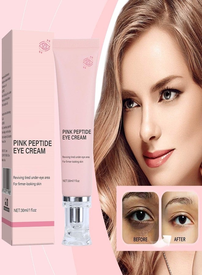 Emgmcp PDRN Pink Peptide Eye Serum, Hydrating & Firming Under Eye Cream for Dark Circles & Puffiness - Anti-Aging Treatment with Retinol Reduces Fine Lines, Wrinkles, Bags and Uneven Skin Tone (2pc) - Image 2